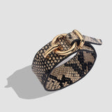 Snakeskin Prints Faux Leather Bracelets - 3 Colors watereverysunday