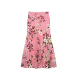 Sofia Pink Floral Ruffle Cami and Skirt Set