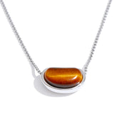 Solana Tiger’s Eye Pendant Necklace