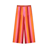 Solana Sunset Stripe Wide Leg Pants