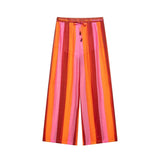 Solana Sunset Stripe Wide Leg Pants