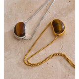 Solana Tiger’s Eye Pendant Necklace