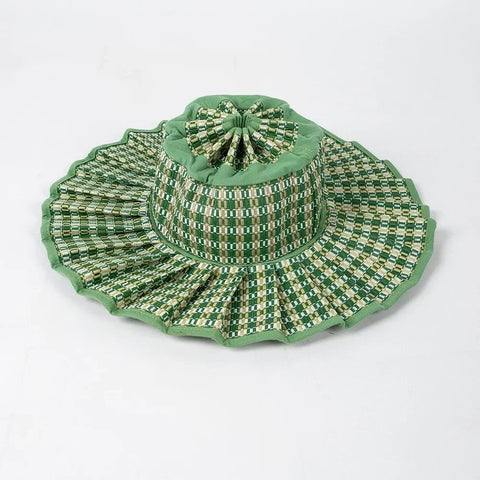 Soleil Packable Pleated Sun Hat