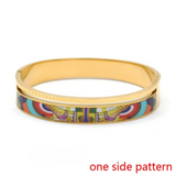 Arıya Colorful Enamel Bangle Bracelets