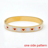 Arıya Colorful Enamel Bangle Bracelets