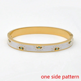 Arıya Colorful Enamel Bangle Bracelets