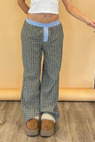 Susie Casual Plaid Boxer Pants
