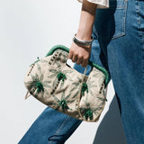 Sutton Palm Tree Prints Clutch