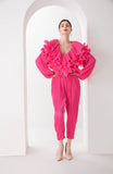 Sylvie Ruffle Top Jumpsuit - 5 Colors watereverysunday