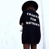 THANKS FOR NOTHING Casual Knit Cardigan - 2 Colors watereverysunday