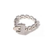 Tamar Belted Chain Ring and Bracelet