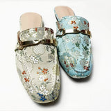 Teressa Floral Prints Mules