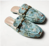 Teressa Floral Prints Mules