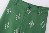 Tia Marrakesh Wide Leg Cropped Pants - 4 Colors watereverysunday
