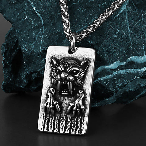 Beast Kin Tiger Toothed Tiger Beast King Necklace
