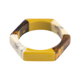 Tora Colorblock Resin Bracelet Bangle - 10 Colors watereverysunday
