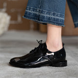 Uma Patent Leather Brogues - 3 Colors watereverysunday