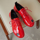 Uma Patent Leather Brogues - 3 Colors watereverysunday