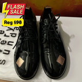 Uma Patent Leather Brogues - SIZE 39 - SALE