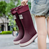 Unisex Fisherman Camping Rain Boots watereverysunday