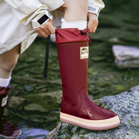 tent boots Unisex Fisherman Camping Rain Boots – watereverysunday
