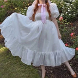 Valencia Ruffle Organza Baby Doll Dresses - 10 Colors watereverysunday