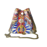 Valentina Baroque Chain Bucket Bag