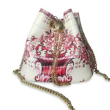Valentina Baroque Chain Bucket Bag