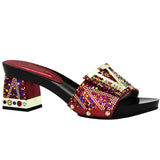 Valeria Jeweled Sandals - 6 Colors watereverysunday