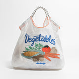 Vegetables Embroidery Eco Bags watereverysunday