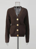 Verona Sculpted Button Knit Cardigan
