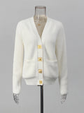 Verona Sculpted Button Knit Cardigan