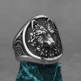 Viking Wolf Fox Animal Ring watereverysunday
