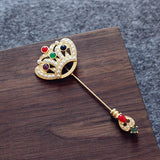 Vintage Baroque Jewel Brooches - 29 Styles watereverysunday