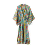 Vintage Floral Bohemian Kimono Robe watereverysunday