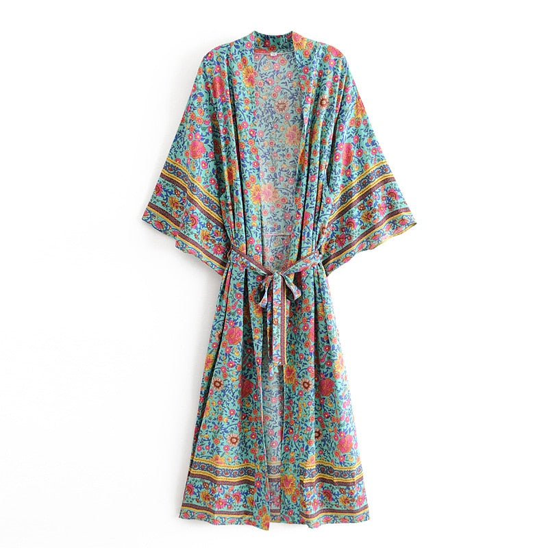 Bohemian floral kimono Clearance