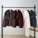 Vittoria Shaggy Faux Fur Jacket