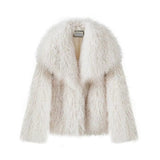Vittoria Shaggy Faux Fur Jacket
