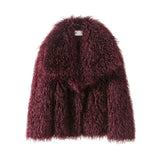 Vittoria Shaggy Faux Fur Jacket