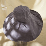 Viva Large Brim Chambrey Hats - 4 Colors watereverysunday