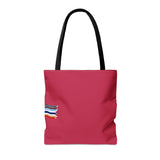 WATEREVERYSUNDAY Basic Logo Everyday Tote - Raspberry Red watereverysunday