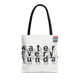 WATEREVERYSUNDAY Basic Logo Everyday Tote - Cloud Dancer (2026 Limited Edition) watereverysunday