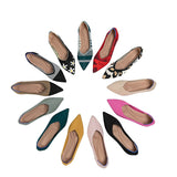 Wendy Solid Color Basic Flats watereverysunday