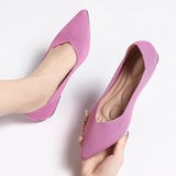 Wendy Solid Color Basic Flats watereverysunday