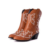 Wes Retro Cowboy Western Boots watereverysunday