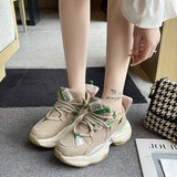 Wilma Puffed Suede Sneakers - 2 Colors watereverysunday