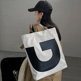 Yumi G Maxi Canvas Bag - 2 Colors watereverysunday