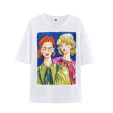 Zinnia Fashion Illustration Graphic Tee