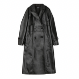 Zuri Faux Leather Trench Coat - 2 Colors watereverysunday
