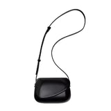 Zuri Faux Leather Mini Saddle Bag